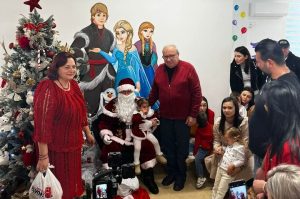 Gheorghe Stancu Mos Craciun copii Bascov