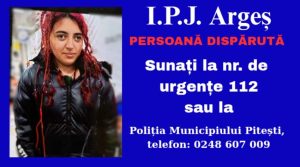 WhatsApp Image 2025 12 22 at 17.01.39 - Tânără de 18 ani din Pitești căutată de familie și polițiști