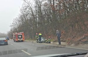 ec04bc14 73d4 48ce 87ce 39fe7e52149b - Accident pe DN 65, în Albota! A ajuns cu mașina în șanț