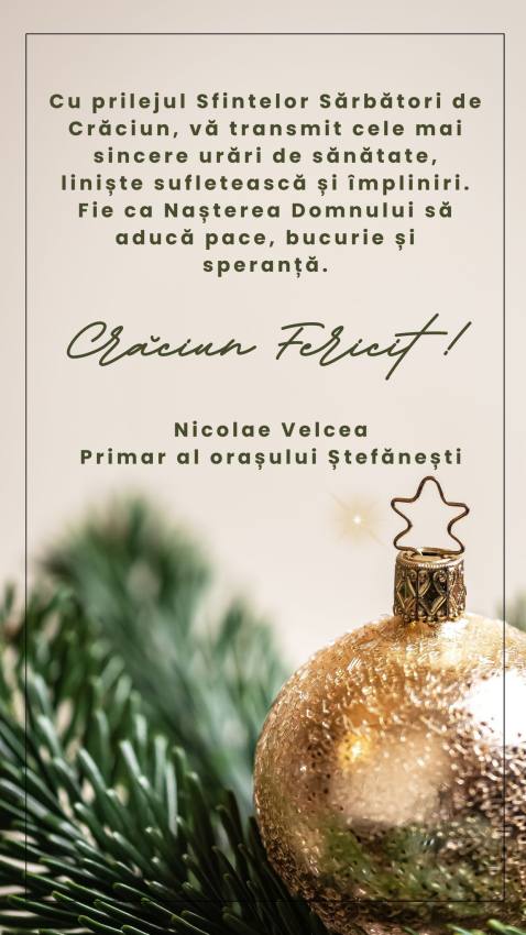 605127014 1247122710569348 6478467915531776917 n - Nicolae Velcea: „Fie ca Nașterea Domnului să aducă pace bucurie și speranță”