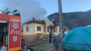 incendiu casa locuinta Arges
