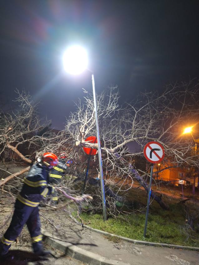 interventie in Pitești pompieri