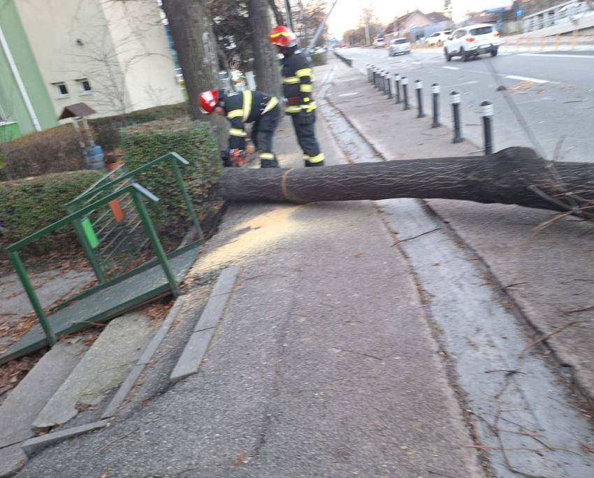 interventie in Pitești pompieri