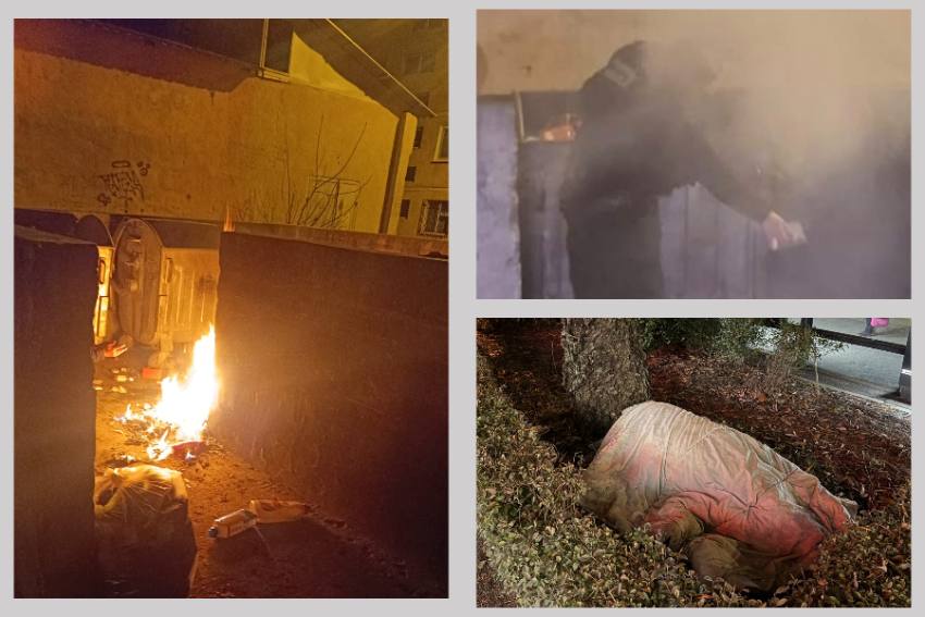 incendiu platforma gunoi Pitesti