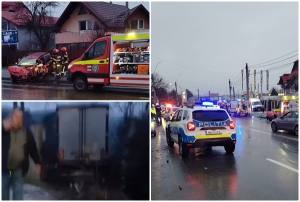 page - Pitești. Accident grav de la primele ore ale dimineții