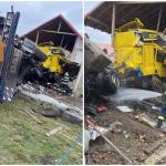 La un pas de tragedie! A intrat cu TIR-ul într-o casă 16 page 1 - La un pas de tragedie! A intrat cu TIR-ul într-o casă