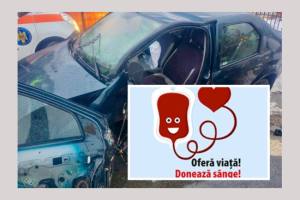 accident Draganu victima nevoie de sânge