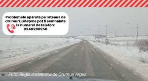 arges circulatie iarna