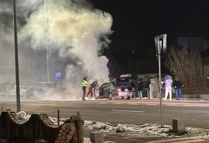 63eb9a09 1073 422c 8caa 1bd03a52d987 - Incendiu în Topoloveni! O mașină a luat foc