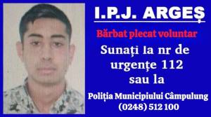 WhatsApp Image 2026 01 16 at 13.48.59 - Tânăr de 19 ani din Argeș căutat de familie și polițiști
