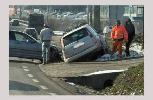 1 - Accident rutier în zona Craiovei din Pitești