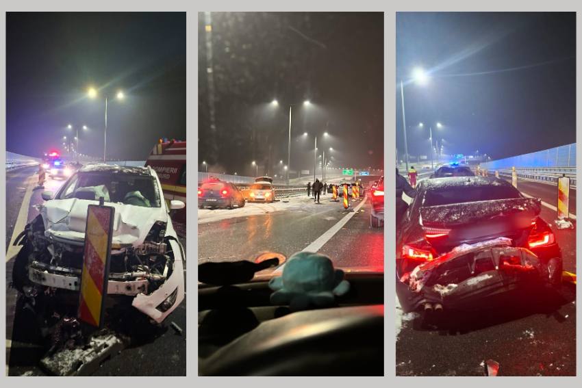 Untitled Project 2 2 - (Video) Argeș - Accidente din cauza poleiului