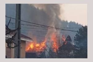 incendiu casă Stoenești