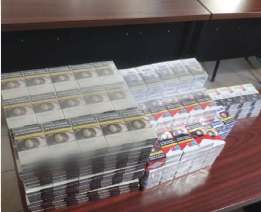 țigări confiscate de jandarmi