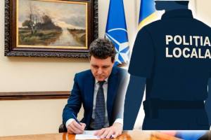 Sursă foto: FB Nicușor Dan si ȘPolitia Locală Pitesti