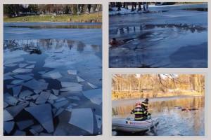 indian salveaza fetita lac inghetat