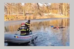 pompieri interventie apa râu