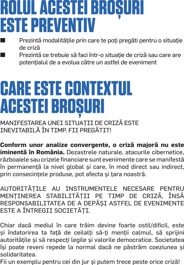 ghid SituatiiCriza 2024 tipar 4 - România trebuie să fie pregătită pentru ce e mai rău. Ghidul de supraviețuire în caz de război