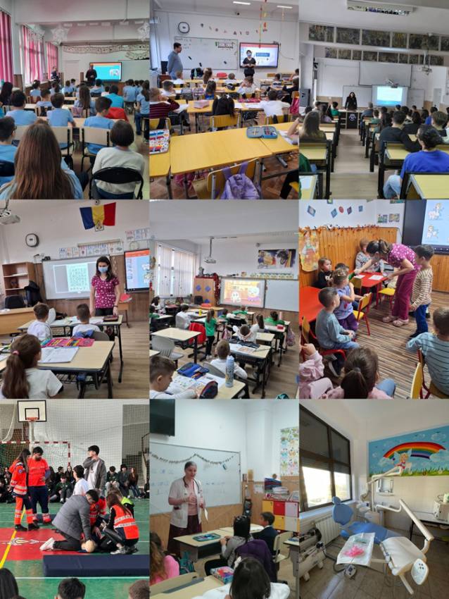 Ce servicii medicale gratuite primesc copiii din Mioveni, la școală? 1 Sursă foto: Facebook Primăria Orașului Mioveni.