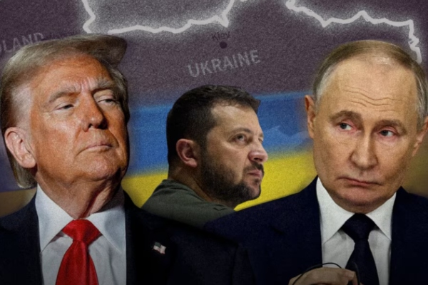 trilaterală SUA Rusia Ucraina Trump Zelenski Putin