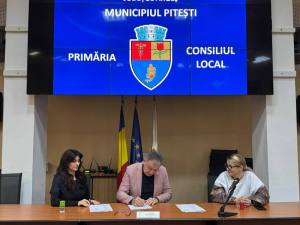 semnare contract Primaria Pitești