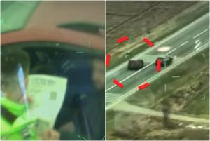 page 1 - Șoferi, aveți grijă cum conduceți! Poliția vă vede din elicopter