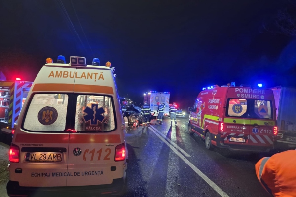 accident vâlcea argeș