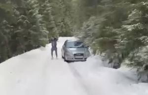 23f3bd3c 0a2b 4e94 a524 24829f8f6134 - Intervenție de urgență în Munții Șureanu: tânăr salvat după ce a rămas blocat cu mașina în zăpadă