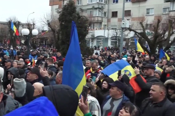 protest Curtea de Argeș