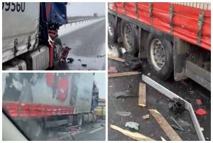 page 2 - Accident pe Autostrada A1! Trafic îngreunat pe sensul spre București