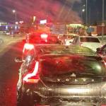 1 - Accident rutier la Podul Viilor. Trafic afectat!