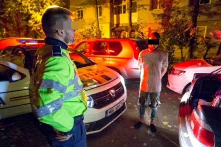 urmărire trafic șofer poliție