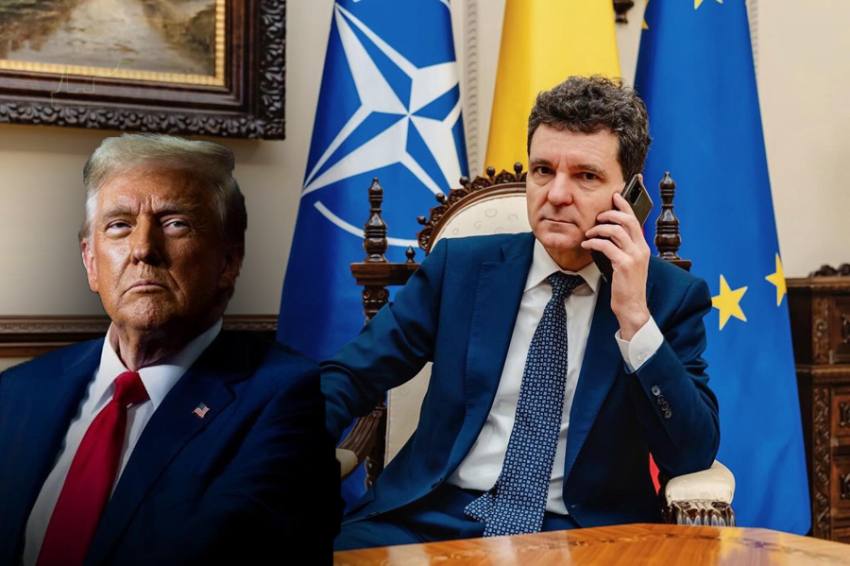 Sursă foto: colaj FB Nicușor Dan si FB Donald J. Trump