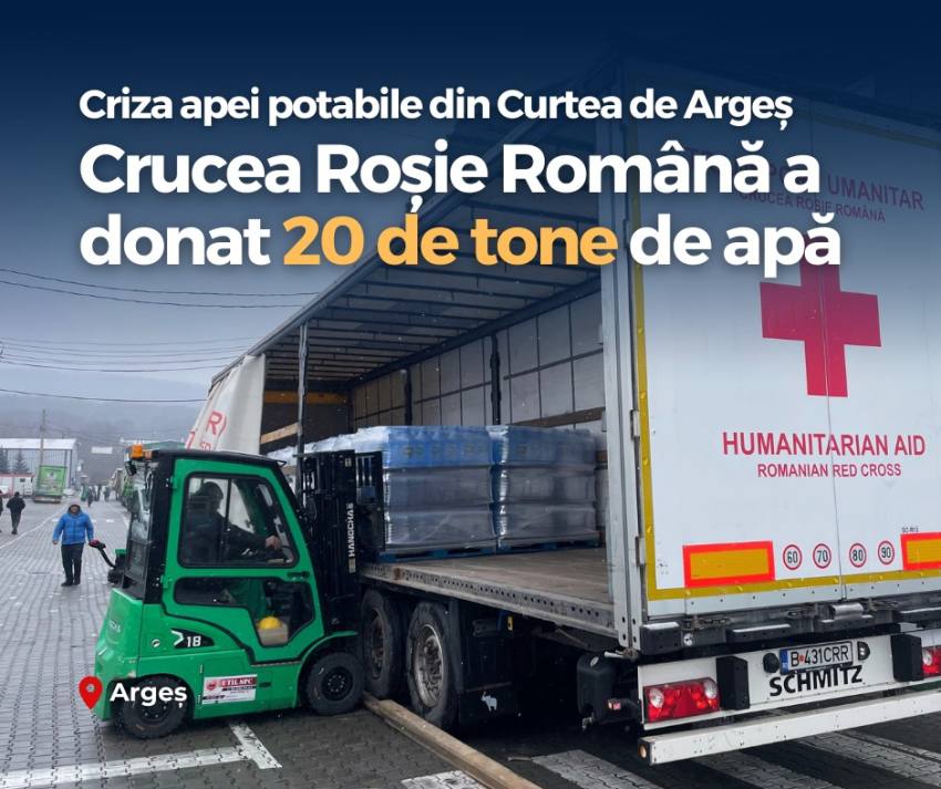 crucea  rosie apa curtea  de arges