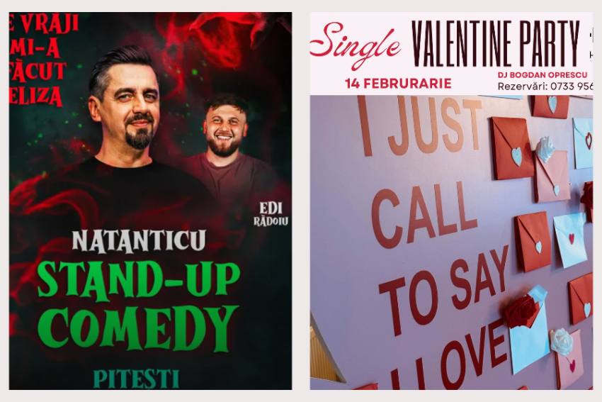 comedy si party la Hush