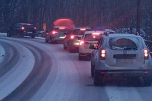 WhatsApp Image 2026 02 10 at 17.36.13 - Accident cu victimă pe DN 73C. Trafic dirijat