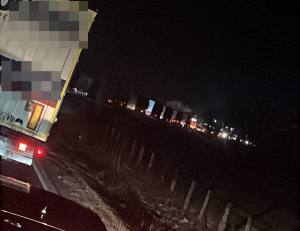 WhatsApp Image 2026 02 11 at 20.23.06 - Accident pe DN 7! Trafic blocat la Morărești