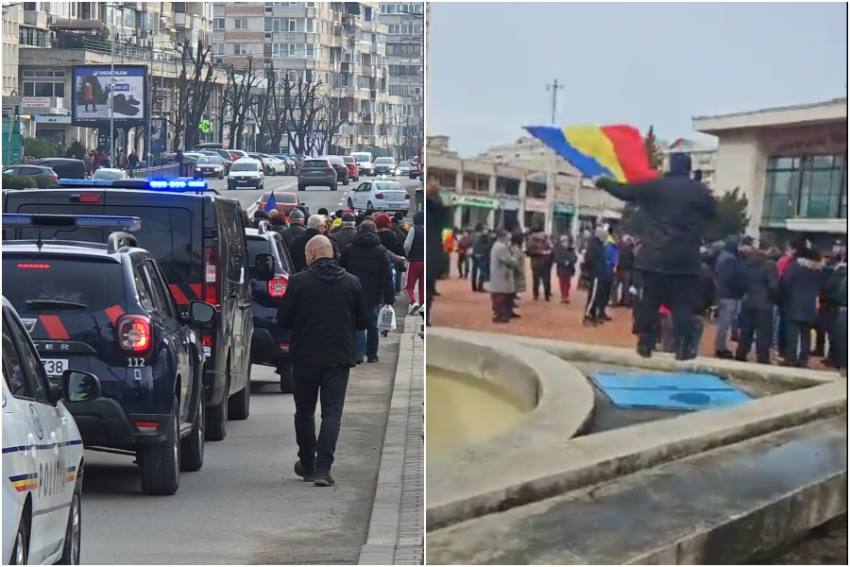 protest Pitești