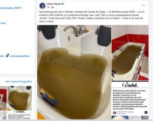 Sursă foto: FB Victor POnta.