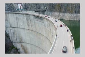 Transfagarasan baraj Vidraru