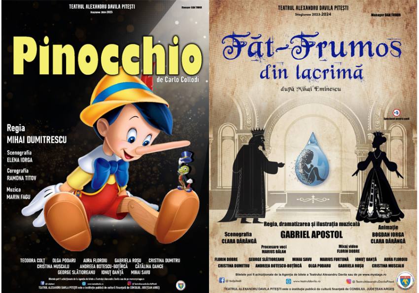 afis teatru 2 Sursă foto: FB AL DAvila Pitesti