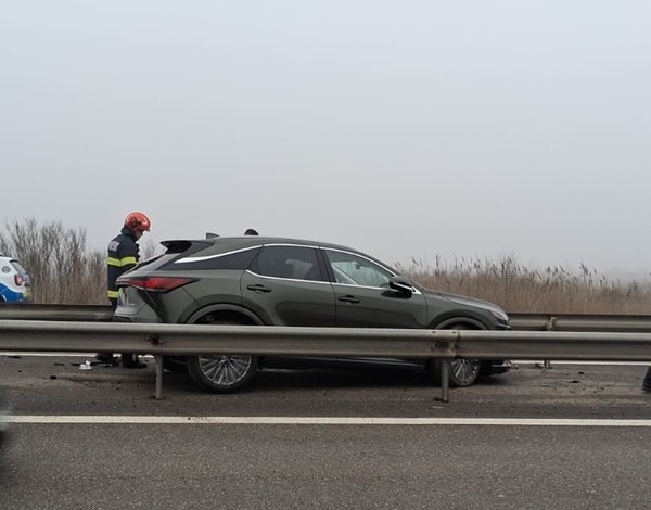 Incident rutier pe A1