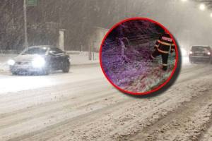 ninsori viscol pompieri copaci căzuți Argeș