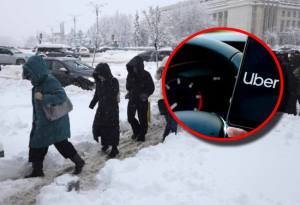 ninsoare București Uber