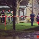 femeie moartă Timiș zid prăbușit pompieri poliție