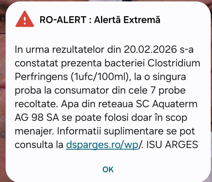 WhatsApp Image 2026 02 21 at 12.34.52 - Bacteria Clostridium perfringers, depistată din nou în apa de la Curtea de Argeș. Oamenii iau în continuare cu asalt izvoarele