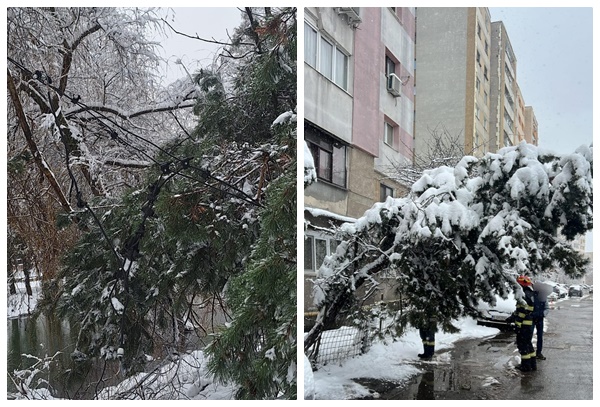 page 3 - Vremea creează probleme în Pitești. Intervenții ale pompierii argeșeni