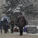 ninsoare vreme rea iarnă