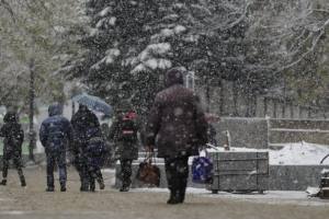 ninsoare vreme rea iarnă