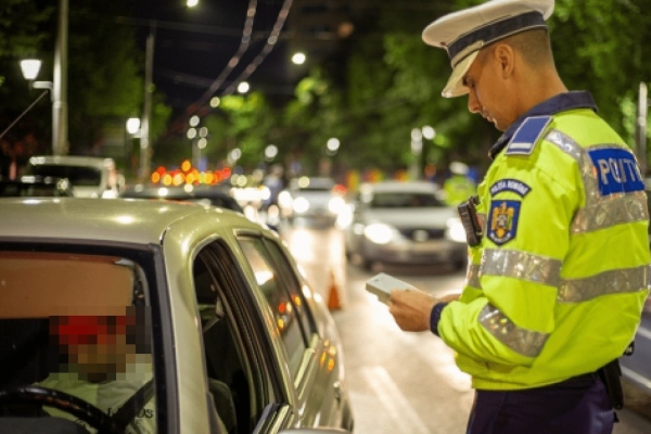 poliție șofer mașină trafic